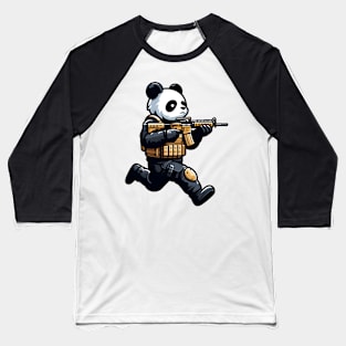 Tactical Panda Baseball T-Shirt